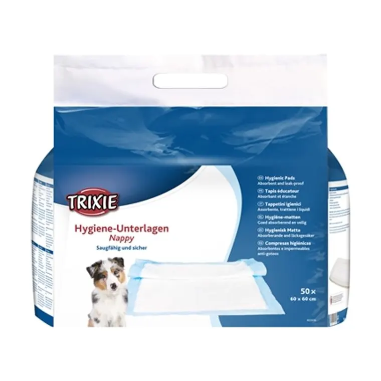 Trixie Nappy puppypads, 60 x 60 cm 50-pack