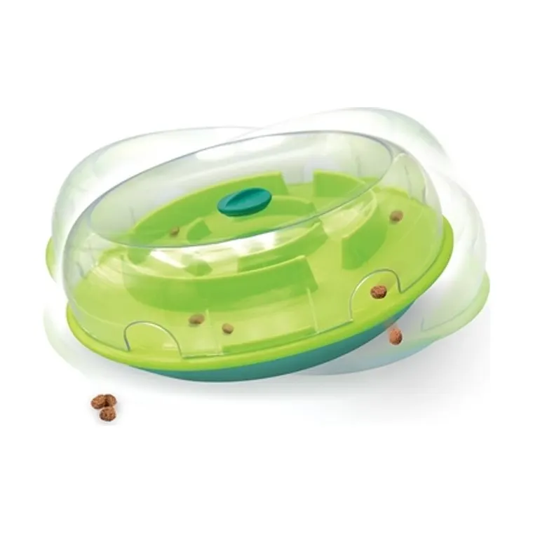 Nina Ottosson Wobble Bowl, groen, 30 x 30 x 9 cm