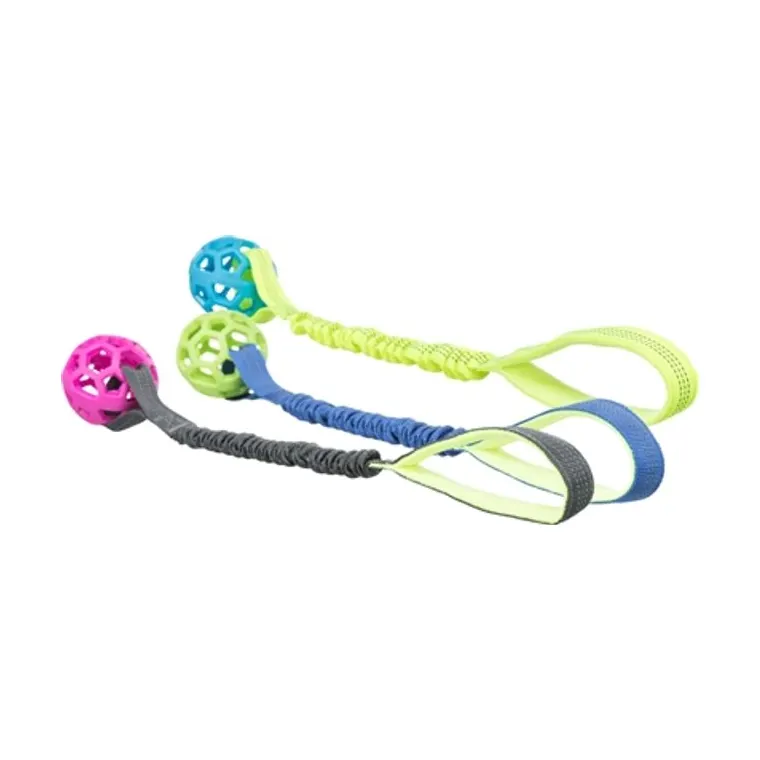 Trixie Bungee TUGGER + Ball assorted, 9 × 9 × 48 cm
