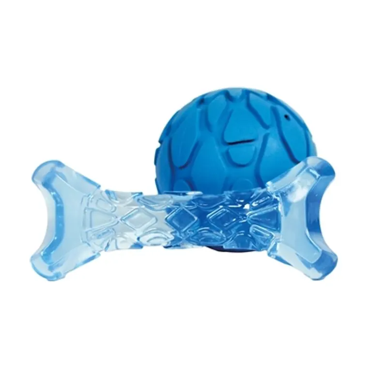 Fofos Puppy Bone + Ball blue