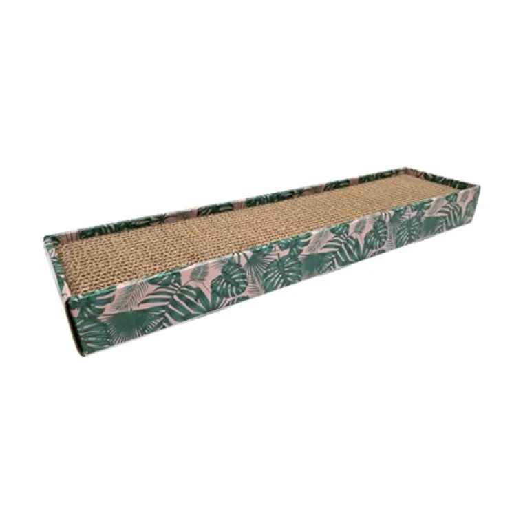 Croci Scratching Post Homedecor Leaves, 48 × 12.5 × 5 cm