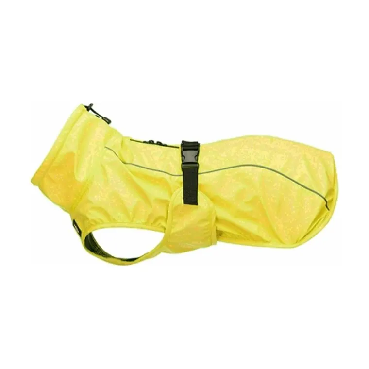 Trixie regenjas hond Vimy, geel, rug 70 cm buik 80-98 cm