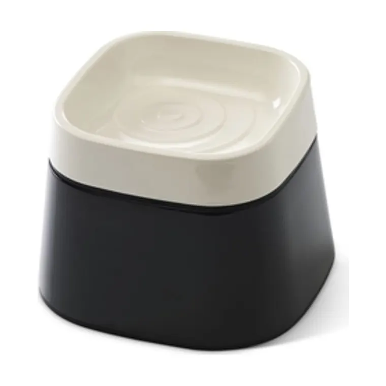 Savic Ergo Cube drinkbak, crème/zwart, 22 x 22 x 16 cm