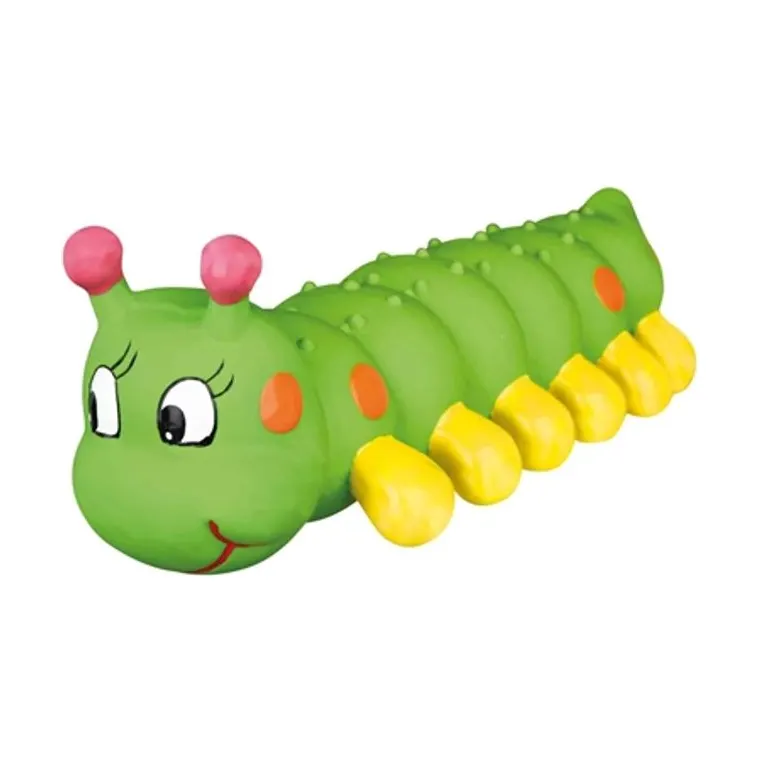 Trixie rups latex/polyestervlies, groen, 26 cm
