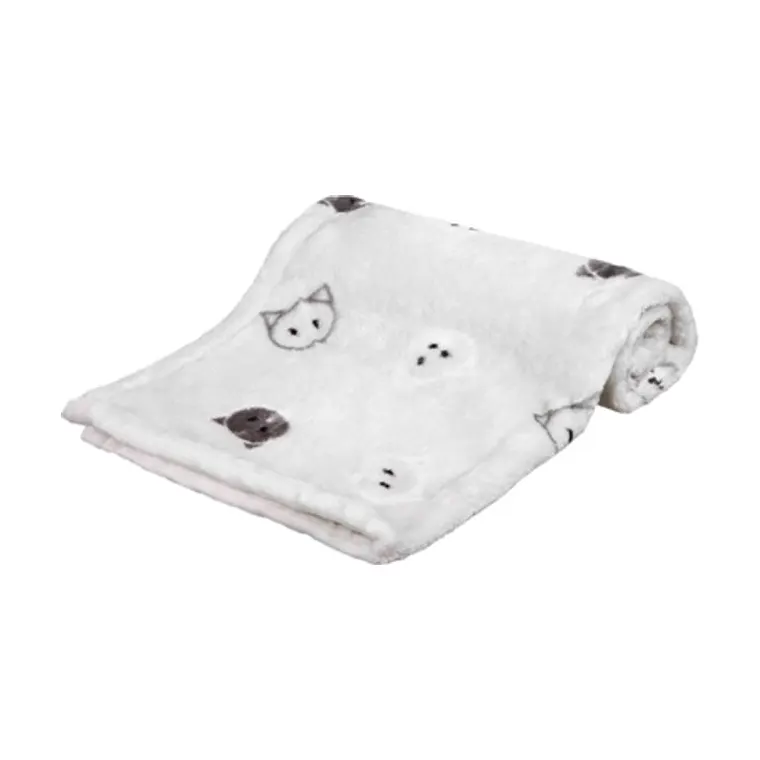 Trixie Blanket Mimi Plush Light grey, 70 × 50 cm