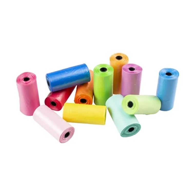 Poopi-dog Poop Bag Rainbow, 12 × 15-pack