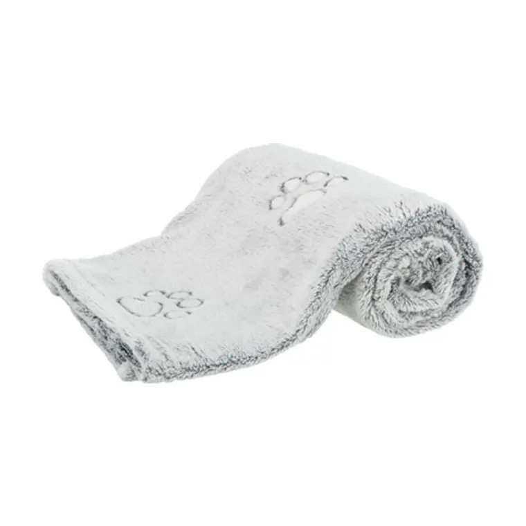 Trixie Blanket Nando fleece Light grey, 100 × 70 cm