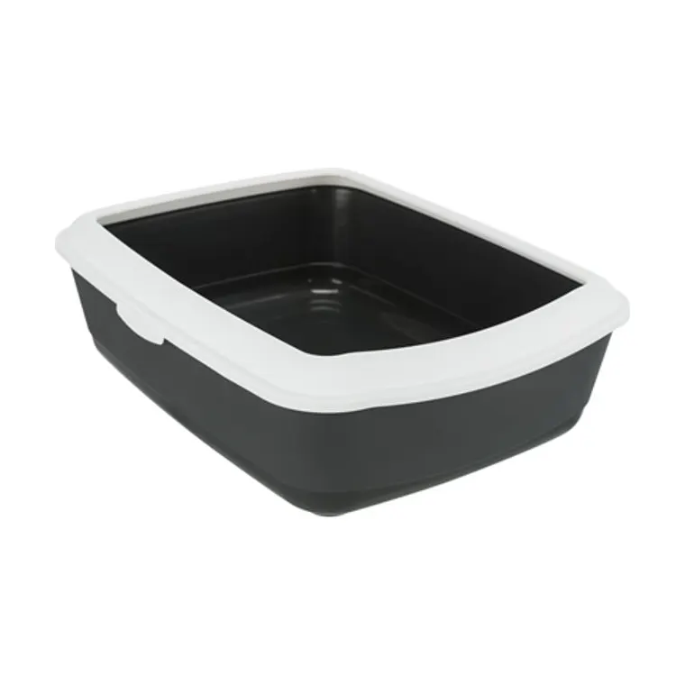 Trixie Litter Tray Classic anthracite, 47 × 37 × 15 cm