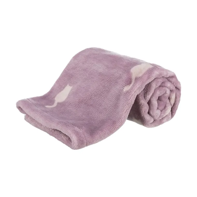 Trixie Plush Blanket Lilly purple, 70 × 50 cm