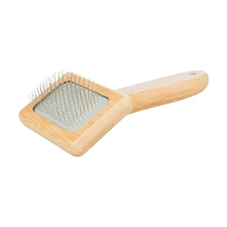Trixie Slicker Brush Bamboo, 16 × 7 cm