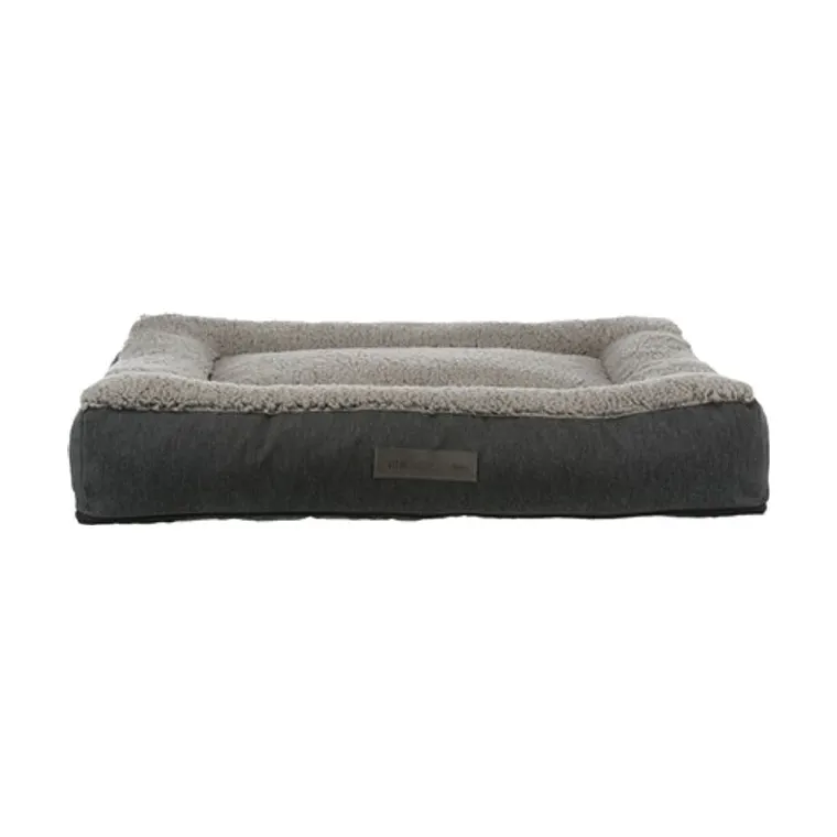 Trixie Vital hondenkussen Bendson orthopedisch, grijs, 100 x 70 cm