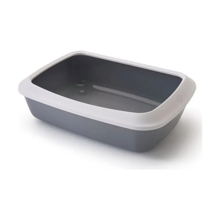 Savic Litter Tray IRIZ + Rim grey/white, 50 cm