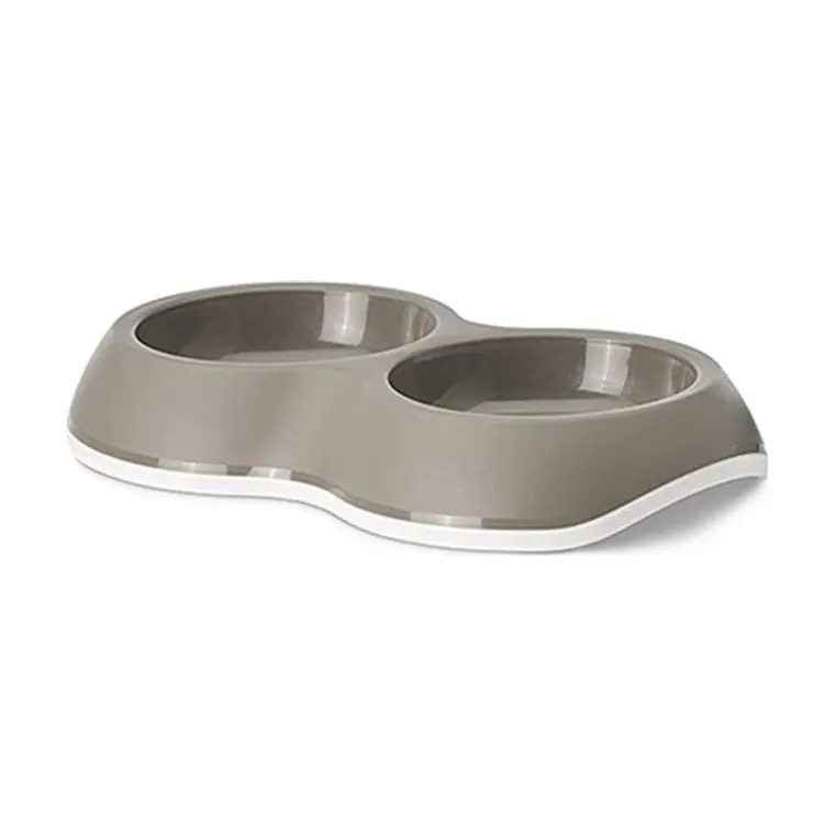 Savic Food Bowl cat Delice double assorted, 2 × 200ML