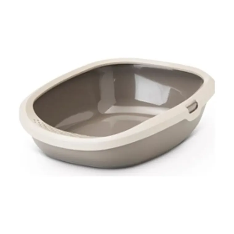 Savic Litter Tray GIZMO + Rim MOC/grey, 44 cm