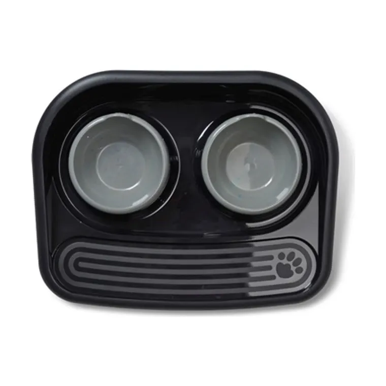 Savic Butler Feeding Station black, 45 × 36 × 8 cm