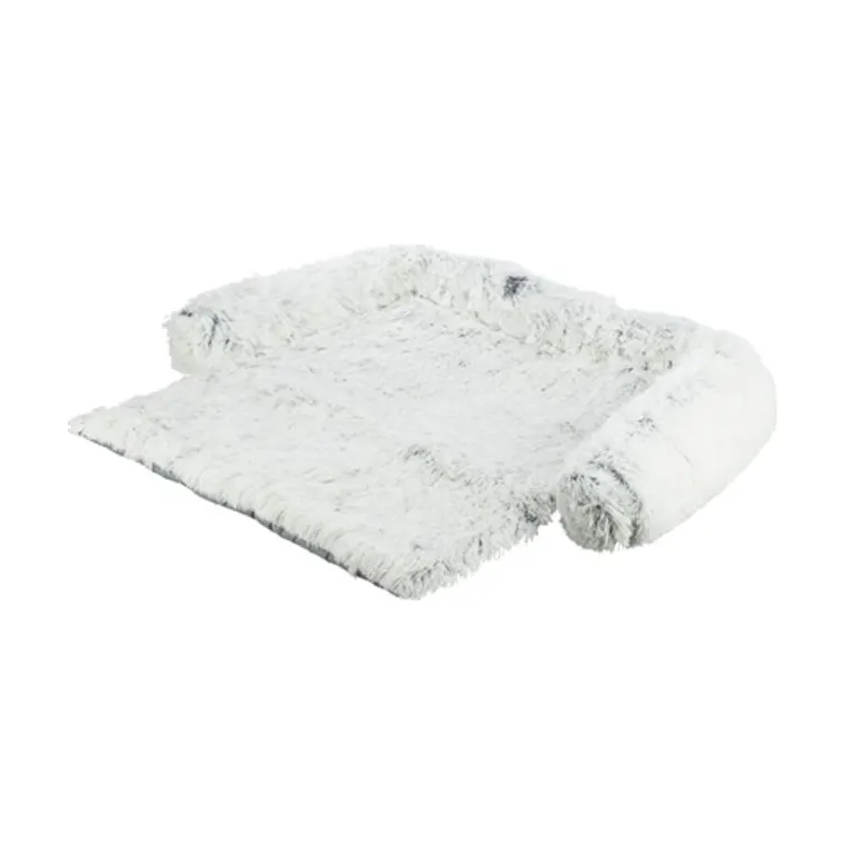 Trixie Sofa Bed Harvey meubelbeschermer hoekig, wit/zwart, 90 x 90 x 8 cm