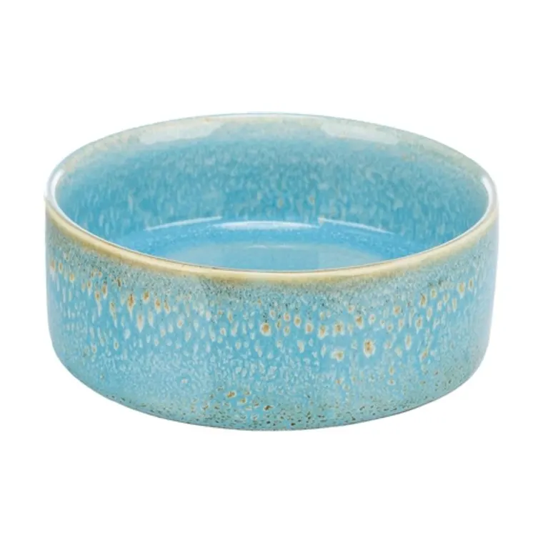 Trixie Food Bowl Ceramic blue, 13 cm 400ML