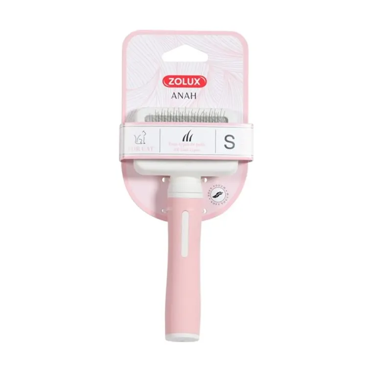 Zolux Anah Slicker Brush S, 16.5 cm