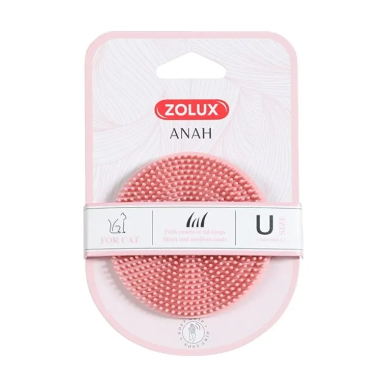 Zolux Anah Brush rubber round, 7.5 × 3 cm
