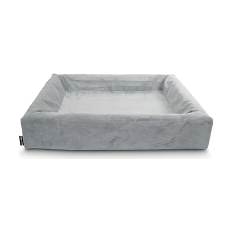 Bia Bed Rib hoes hondenmand, grijs, BIA-4 85 x 70 x 15 cm