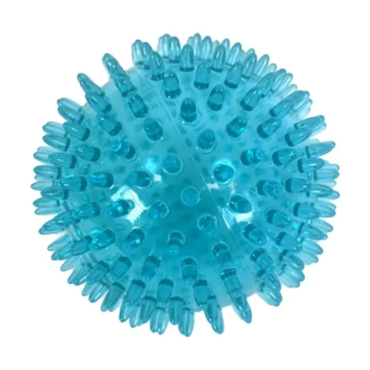 Zolux Tpr Pop Spiky Ball turquoise, 8 cm