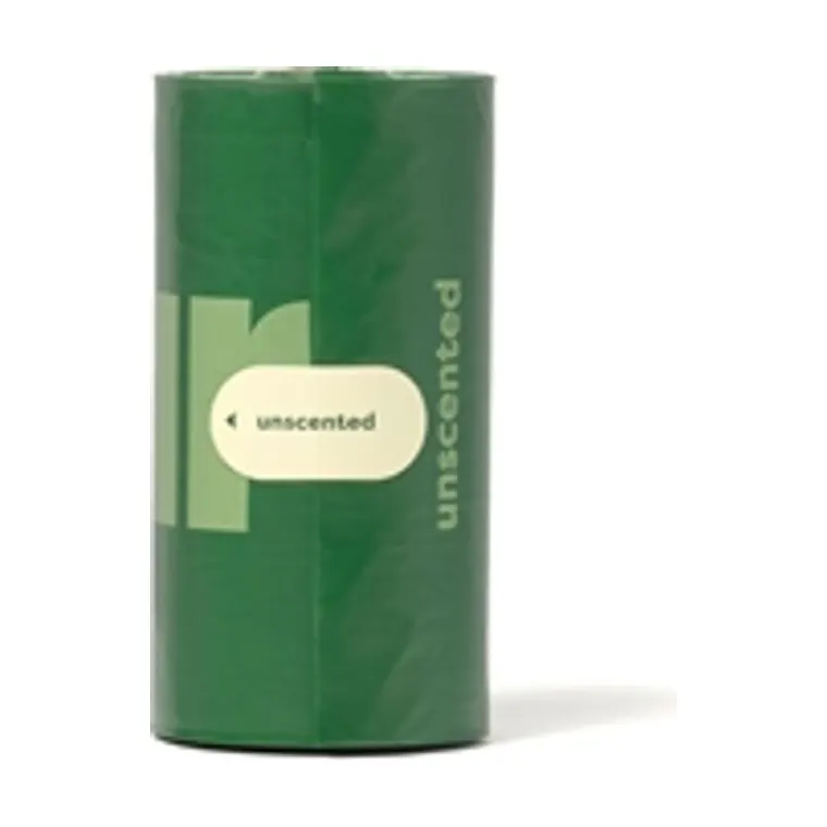 Earth Rated poepzakjes voor display geurloos gerecycled, 21-pack