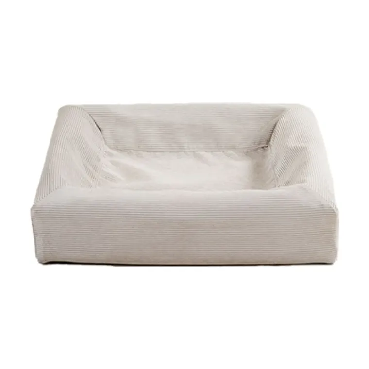 Bia Bed Rib hoes hondenmand, zand, BIA-2 60 x 50 x 12,5 cm