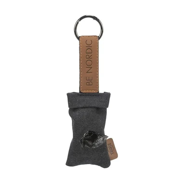 Trixie Be Nordic Poop Bag Holder black, 20-pack