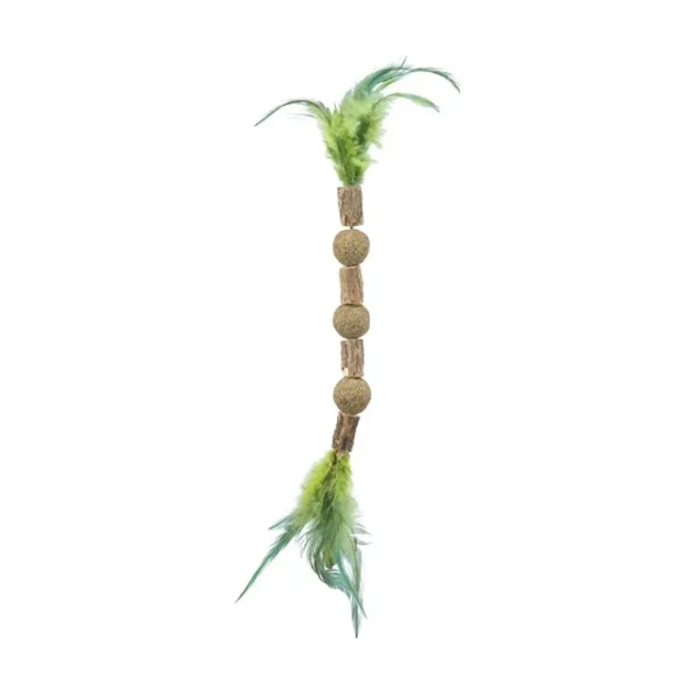 Trixie Matatabi ketting kattenkruid voor katten met veren, 38 cm