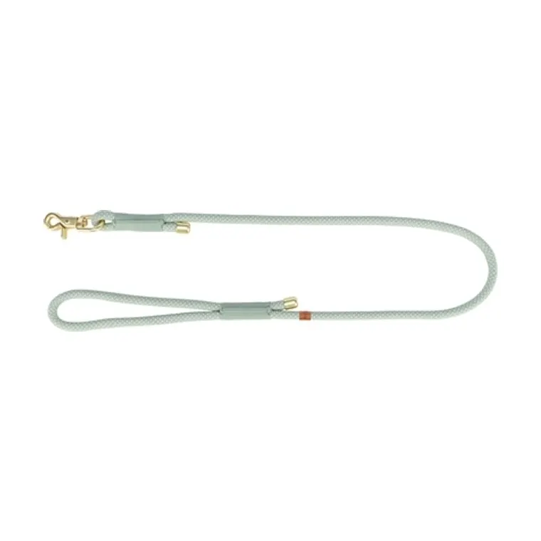 Trixie Soft Rope hondenriem, saliegroen/mint, 100 x 1 cm