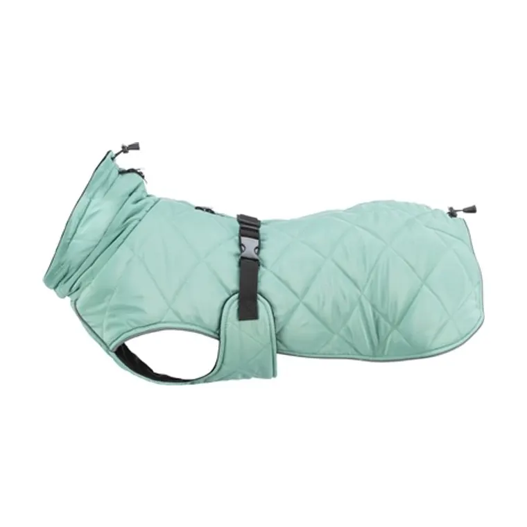 Trixie Citystyle Be Eco hondenjas Oslo gerecycled, jade groen, 40 cm