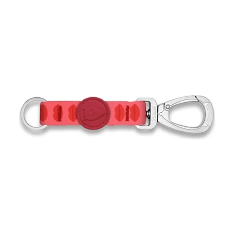 Morso Key Cord sleutelhanger gerecycled Lipstick, roze, S/M