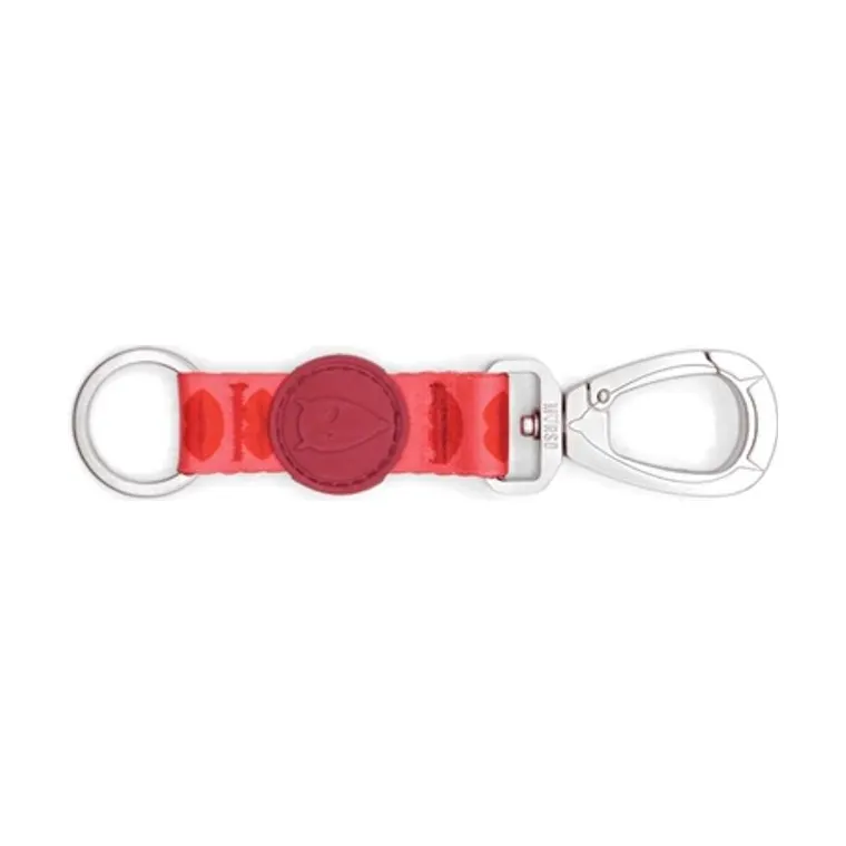 Morso Key Cord sleutelhanger gerecycled Lipstick, roze, L