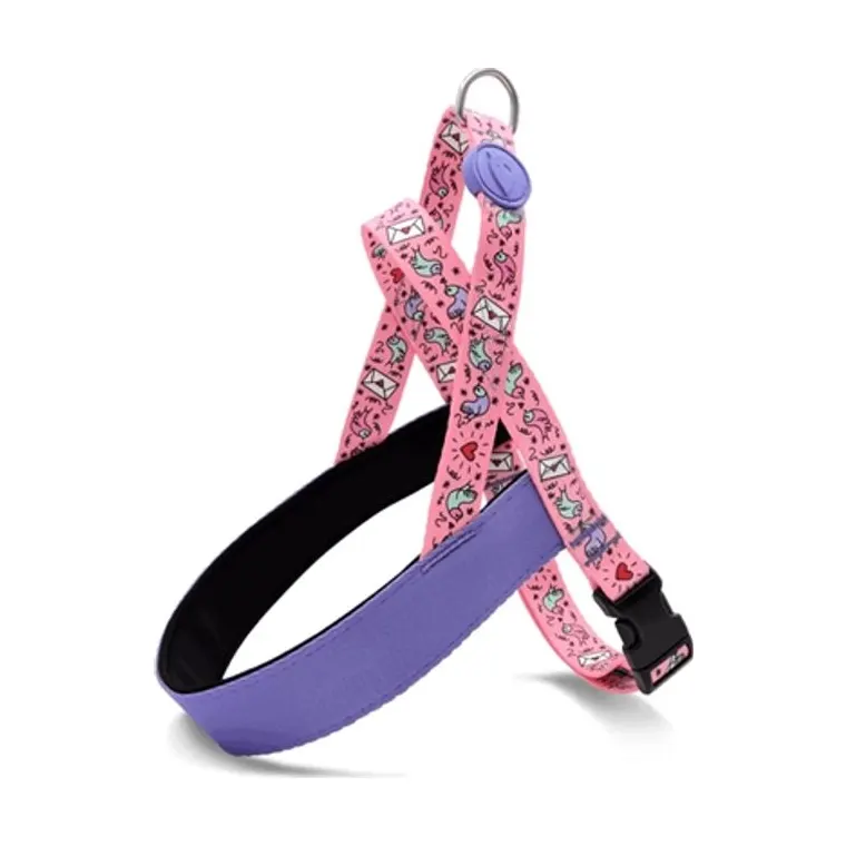 Morso Norwegian hondentuig gerecycled Sweet Tweet, roze, 80-110 x 66 cm