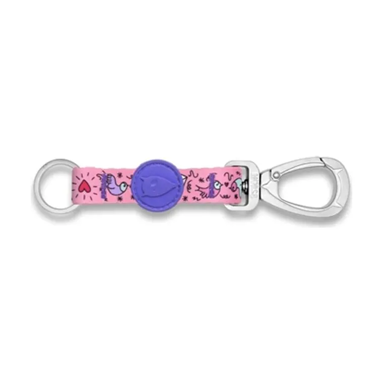 Morso Key Cord sleutelhanger gerecycled Sweet Tweet, roze, M