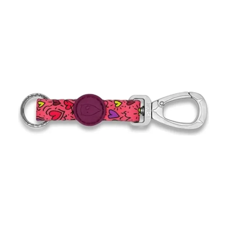 Morso Key Cord sleutelhanger gerecycled Pink Think, roze, M
