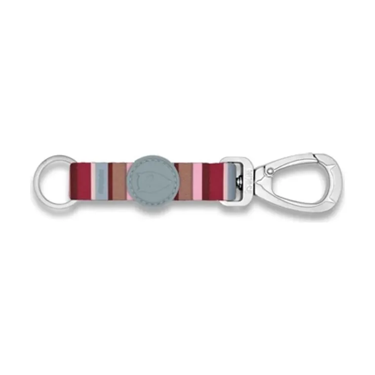 Morso Key Cord sleutelhanger gerecycled Skyline, rood/roze, M