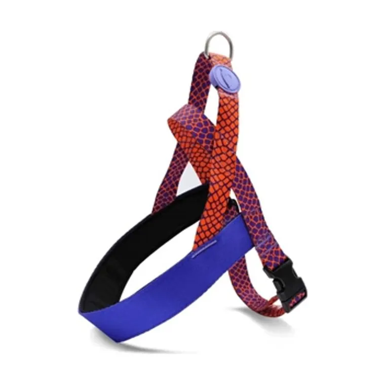 Morso Norwegian hondentuig gerecycled Urban Lizard, rood, 41-56 x 38 cm
