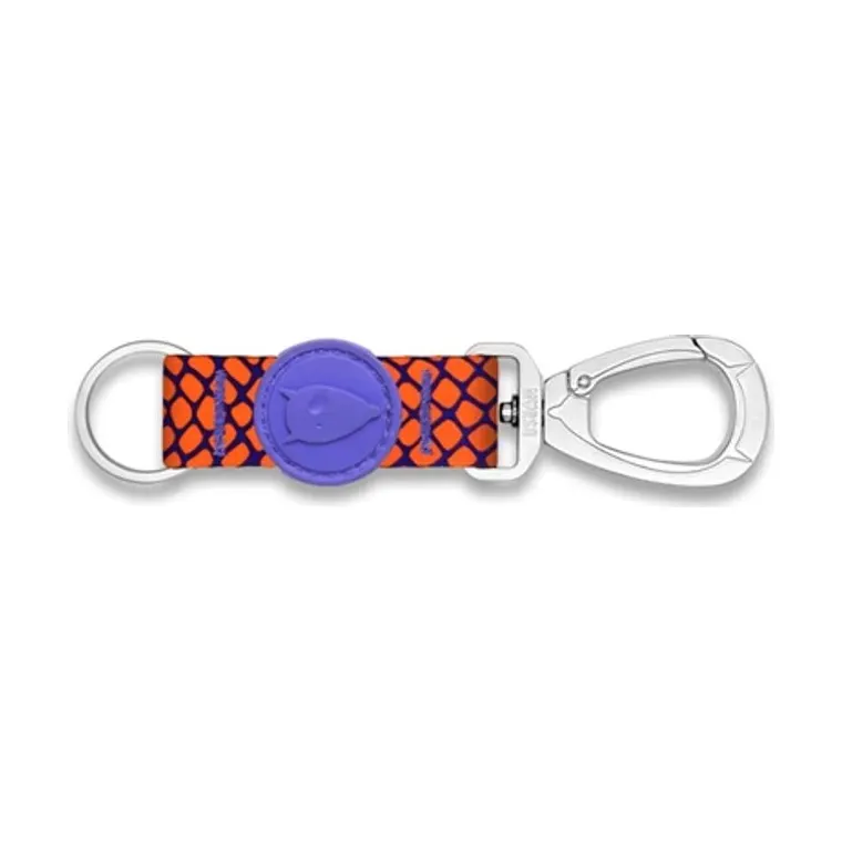 Morso Key Cord sleutelhanger gerecycled Urban Lizard, rood, L