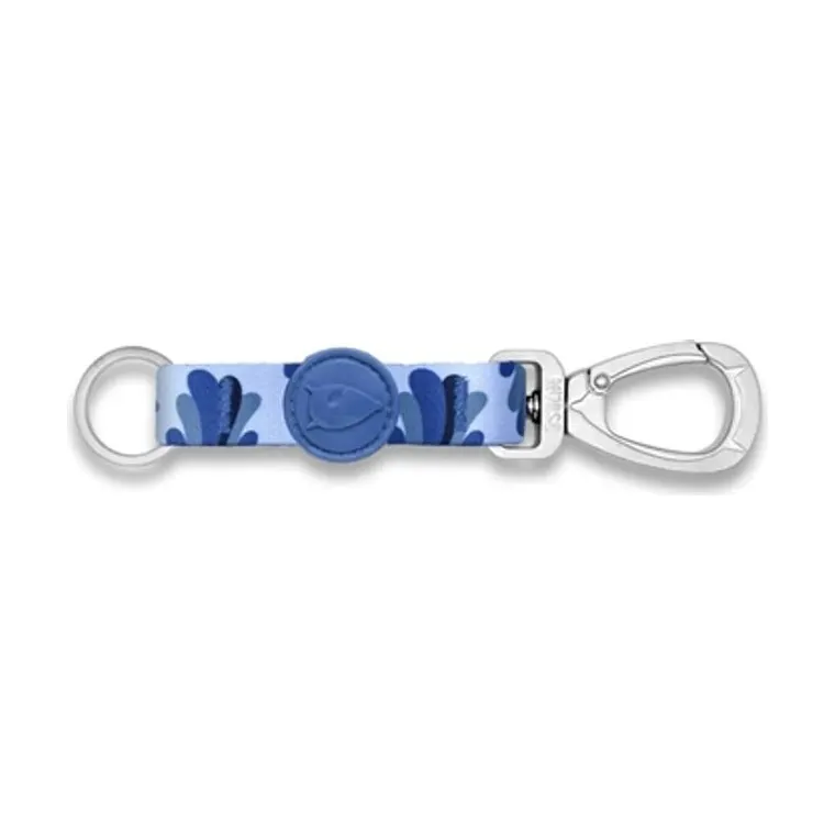 Morso Key Cord sleutelhanger gerecycled Splash, blauw, M