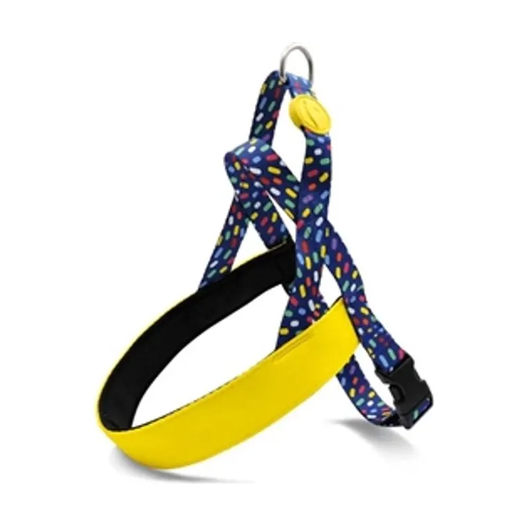 Morso Norwegian hondentuig gerecycled Color Invaders, paars, 41-56 x 38 cm