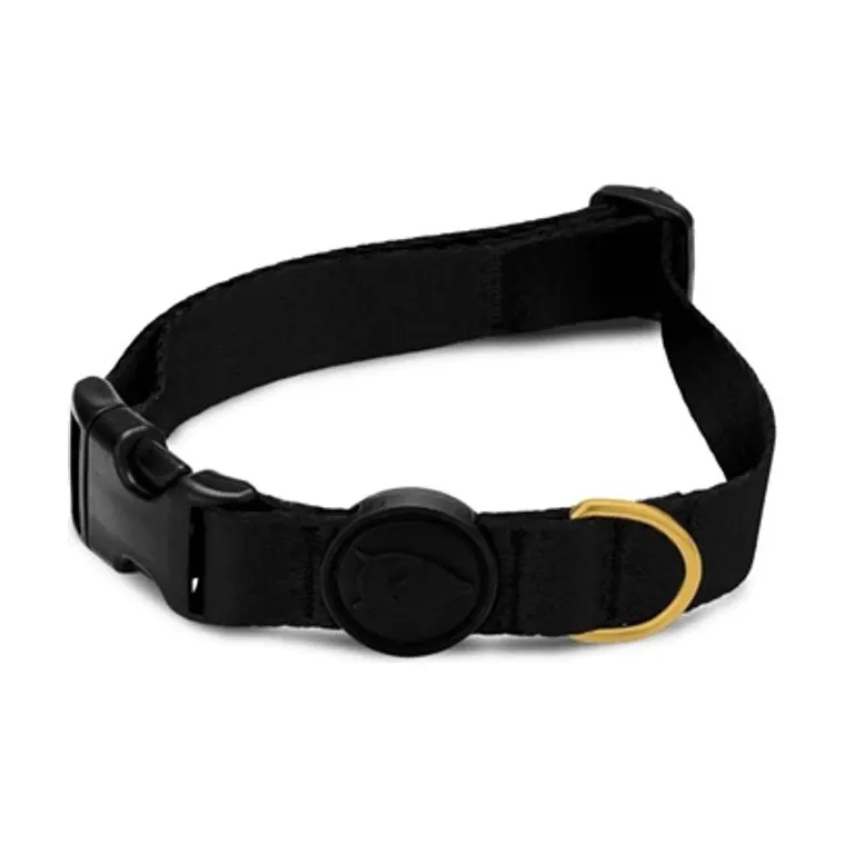 Morso hondenhalsband gerecycled Gold Caviar, goud, 37-58 x 2,5 cm
