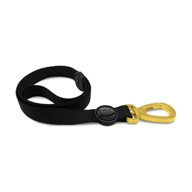 Morso hondenriem gerecycled Gold Caviar, goud, 120 x 1,5 cm 6-20 kg