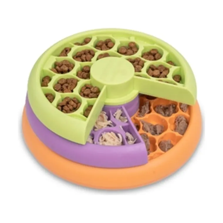 Nina Ottosson Kitty Lickin'layers likmat, 17 x 17 x 6 cm