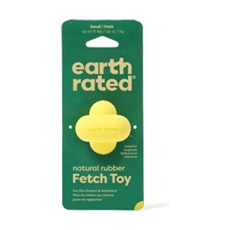 Earth Rated Fetch speeltje rubber, 7,5 x 7,5 x 4,5 cm