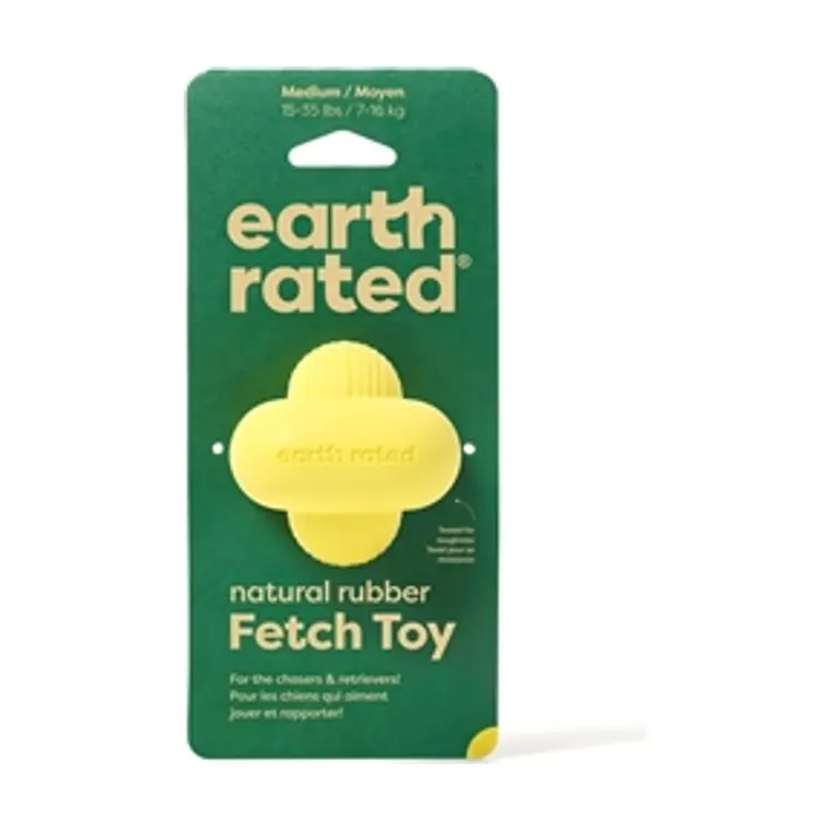 Earth Rated Fetch speeltje rubber, 8,5 x 5,5 x 8,5 cm