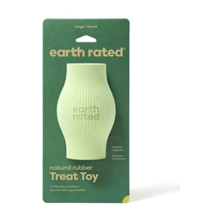 Earth Rated snack speeltje rubber, 13 x 8,5 cm