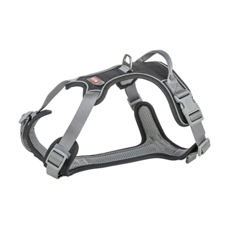 Trixie hondentuig Premium Active, zwart, 35-50 x 1,5 cm