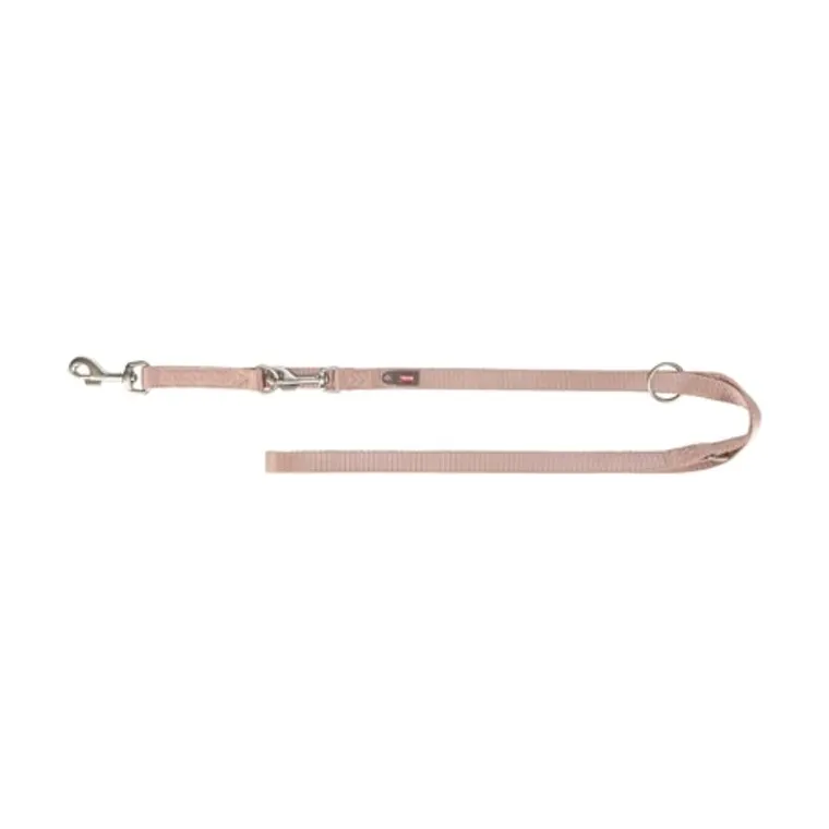 Trixie hondenriem Premium verstelbaar, Blush roze, 200 x 2,5 cm