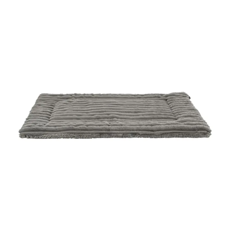 Trixie ligmat Lonni ribfluweel, grijs, 75 x 55 cm